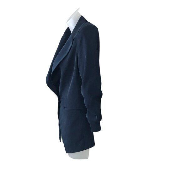 Vintage Elizabeth & James Navy Blue Blazer Size 2 - Picture 5 of 8